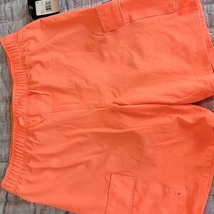 Boys Hurley Cargo Swim Trunk Orange Size XXL 18/20 NWT